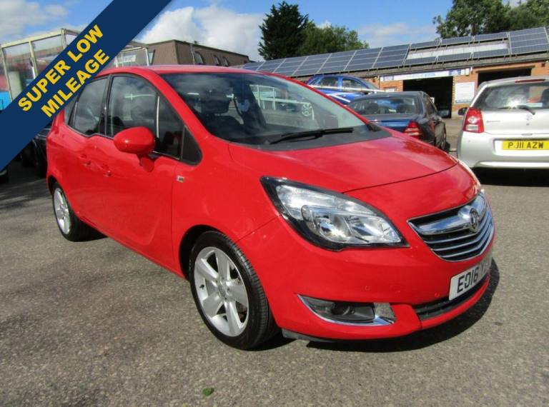 2016 16 VAUXHALL MERIVA 1.4I TECH LINE MPV 5DR PETROL MANUAL EURO 6 (100 PS)