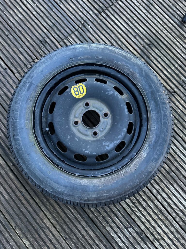 2002-2017 Mk6 Mk7 Ford Fiesta Spare Wheel And Tyre 175/65 R14 