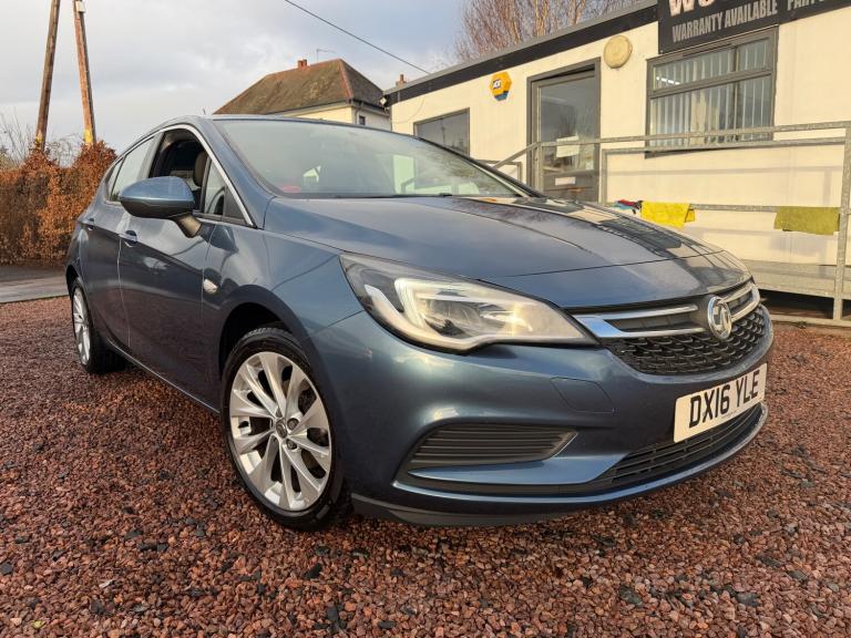 2016 Vauxhall Astra 1.4i Design Hatchback 5dr Petrol Manual Euro 6 (100 ps)