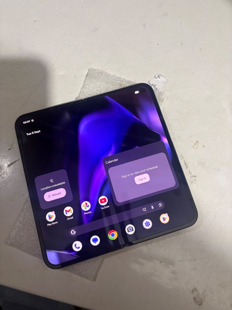 Google pixel 9 pro XL fold 256gb unlocked 