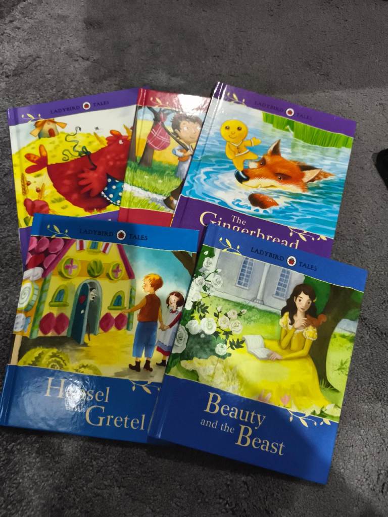Set of 5 Classic Children's Story Books – Good Condition