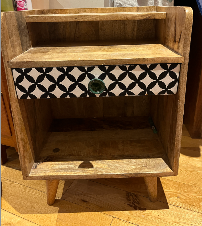 Wooden Bedside Table