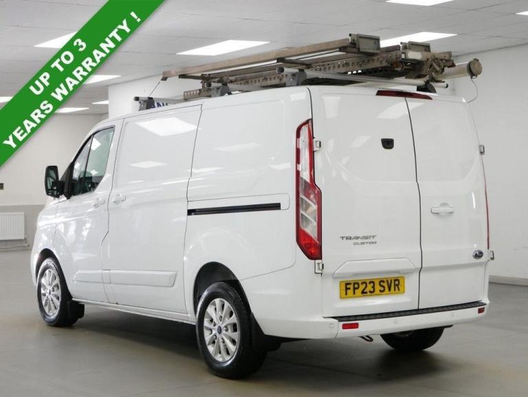 2023 FORD TRANSIT CUSTOM 280 2.0 EBL 130 BHP SWB LIMITED AUTOMATIC ( ROOF RACK )