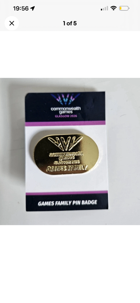 Commonwealth Games 2026 Official Games Family Pin