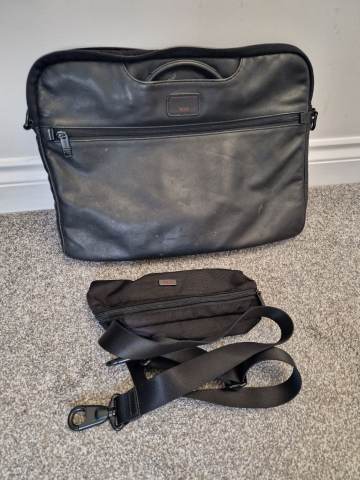 Tumi 26127DH Alpha Deluxe Weald Briefcase | in Paisley