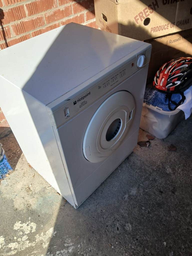 Hotpoint Freestanding Tumble Dryer – White, Good Working Order