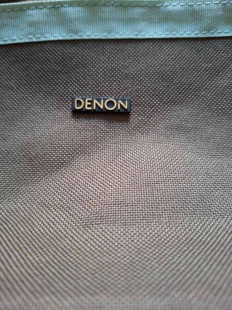 DENON BADGE EMBLEM FOR CD PLAYER AMPLIFIER TUNER 