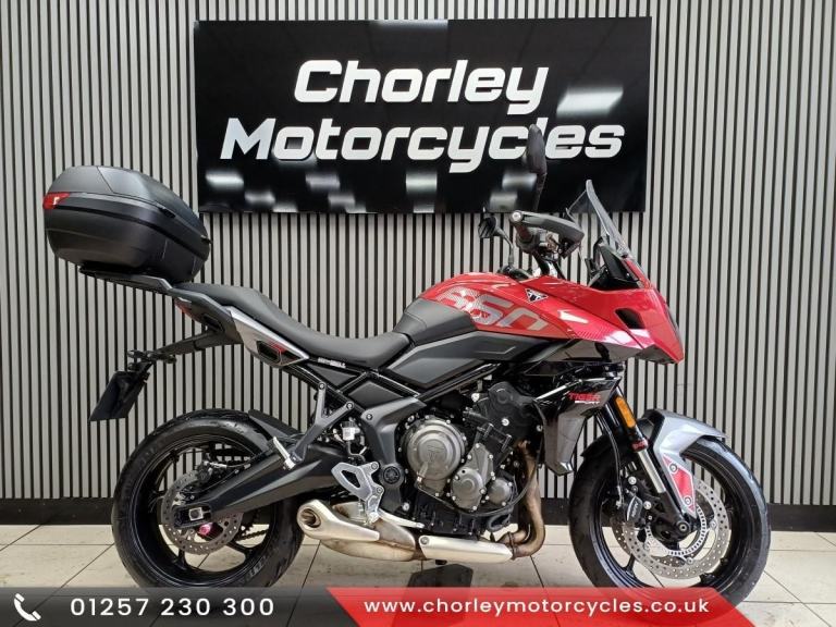 2023 Triumph Tiger 660 3020 miles adventure tourer 1 owner