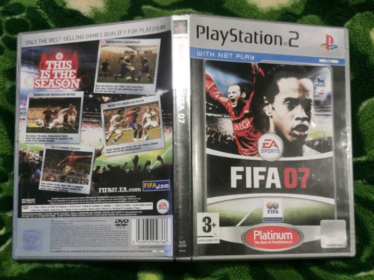 Fifa 07 Classic PlayStation 2 PS2 Football game