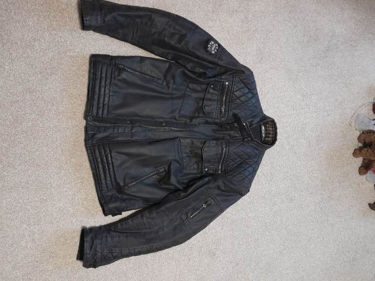 Oxford hardy waxed motorcycle jacket XL 