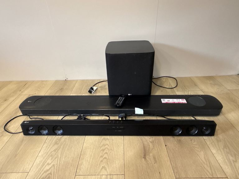 Lg SJ9 Soundbar with SK1 and Subwoofer. Dolby Atmos. Amazing 500w sound