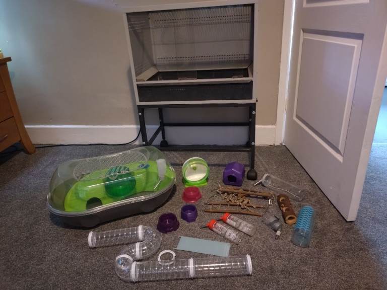 Rat / hamster cages and accessories 