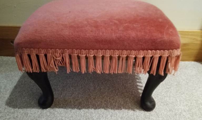 Gorgeous, Vintage Style, Footstool