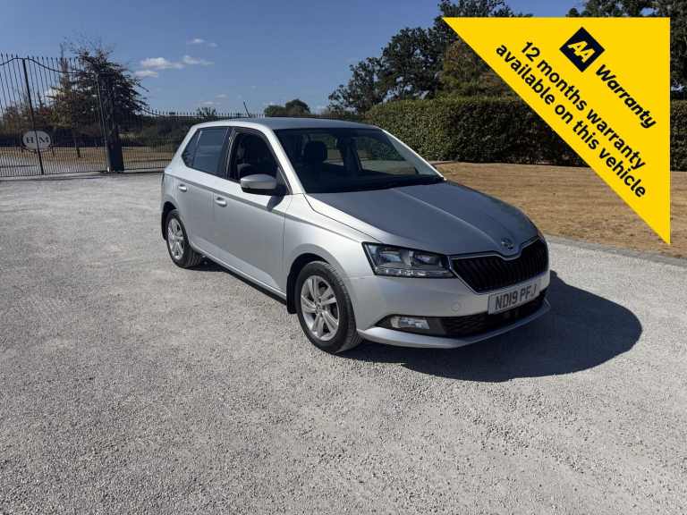 2019 Skoda Fabia 1.0 SE Hatchback 5dr Petrol Manual Euro 6 (s/s) (75 ps) Hatchback Petrol Manual