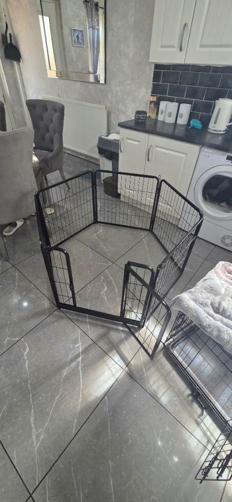  Black Pet pen (6pcs) - New in Box