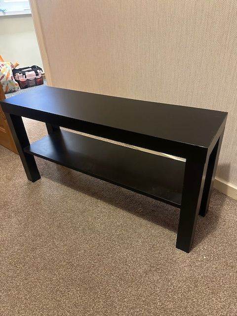 Black TV Table