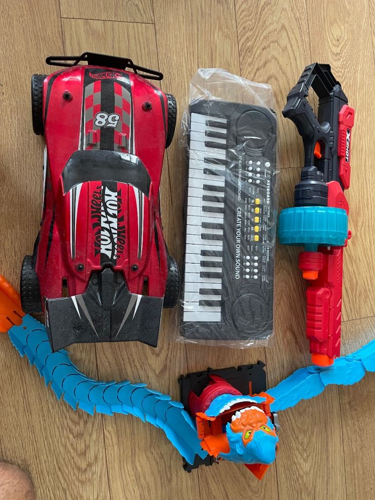 Toys Car Piano Gun
