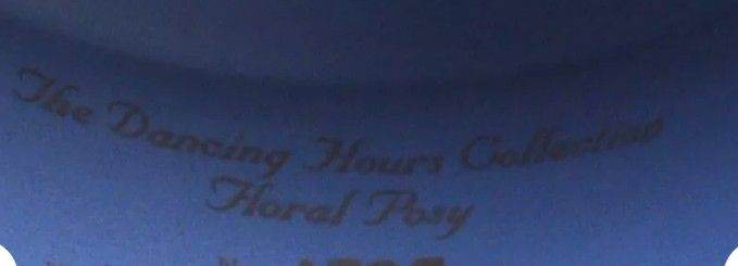 Wedgwood dancing hours jasperware figurine," Floral posy" 