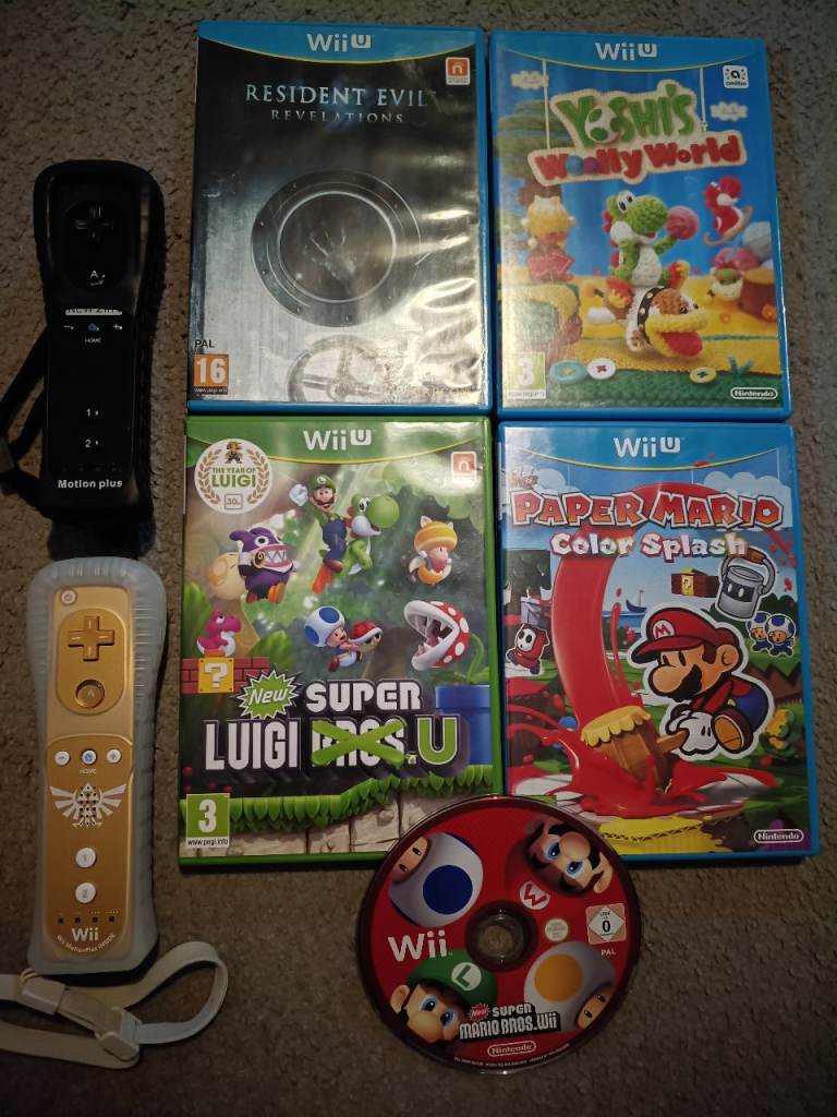 Wii u games/Remotes