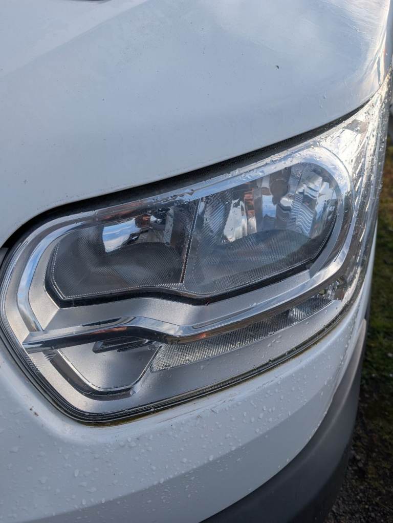 2016 Ford transit Mk8 headlights pair, drivers headlight, passenger headlight