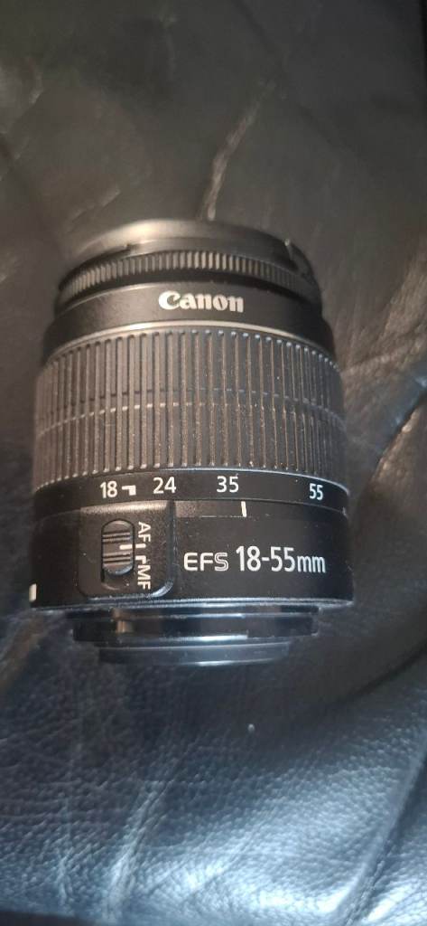 Canon EFS 18-55mm Camera Lens - Good Condition