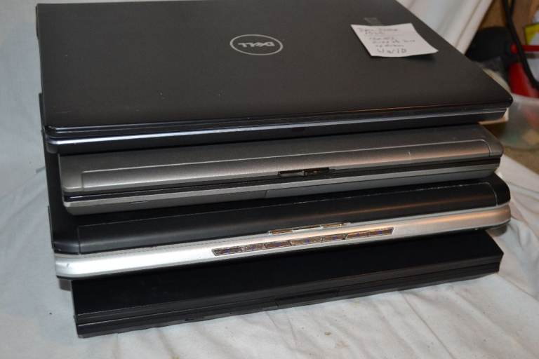 4 LAPTOPS JOB LOT WINDOWS 10