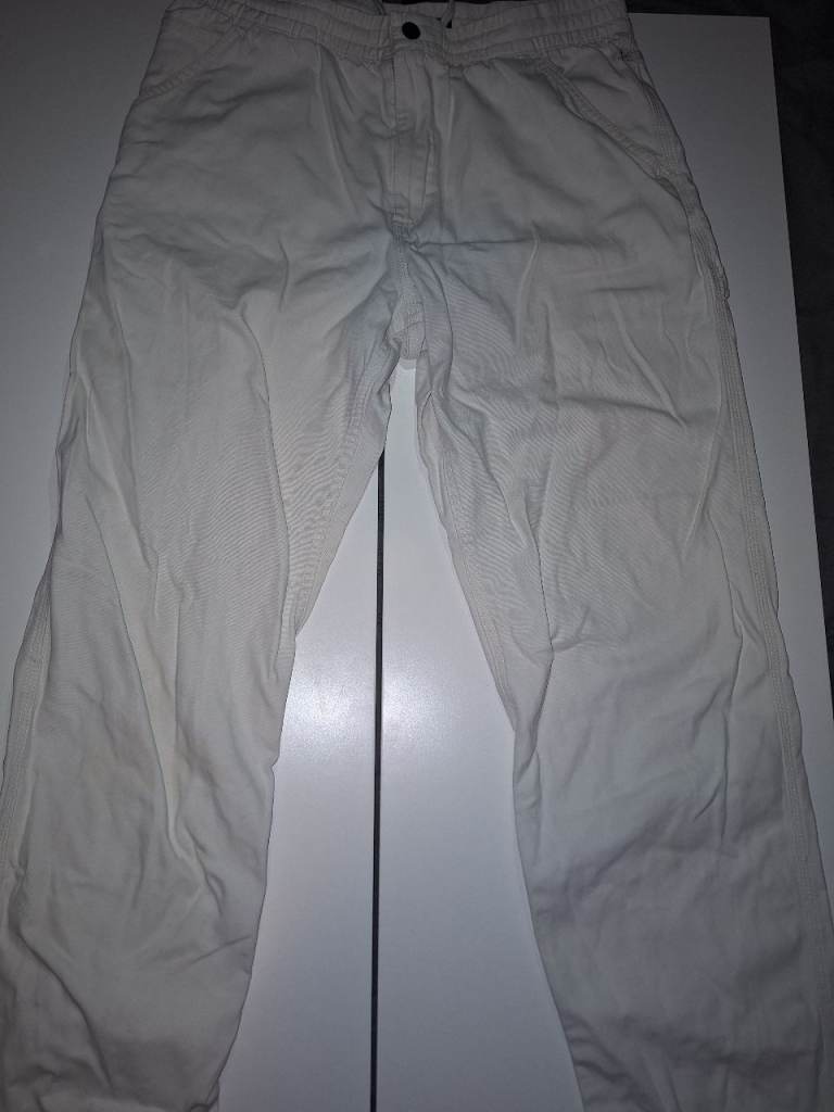  Vans Men’s Cargo Trousers – White