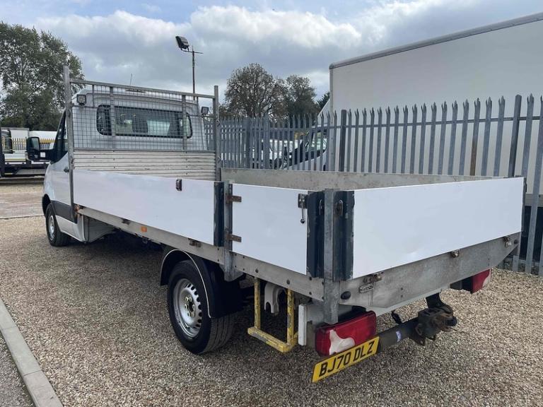 2020 Mercedes-Benz Sprinter 2.1 316 CDI L3 LWB 14FT DROPSIDE - WHITE Dropside Diesel Automatic