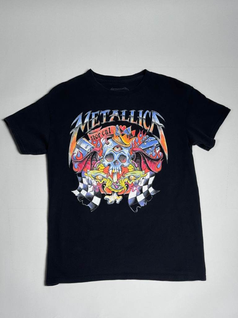 Metallica Hot Car Racing Skull T-Shirt