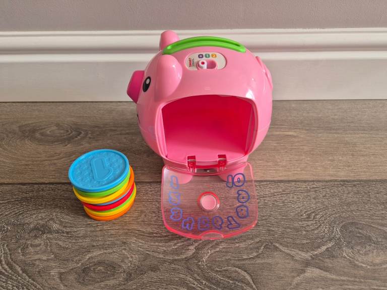 Fisher-Price Laugh & Learn Smart Stages Piggy Bank.  Collection only. 