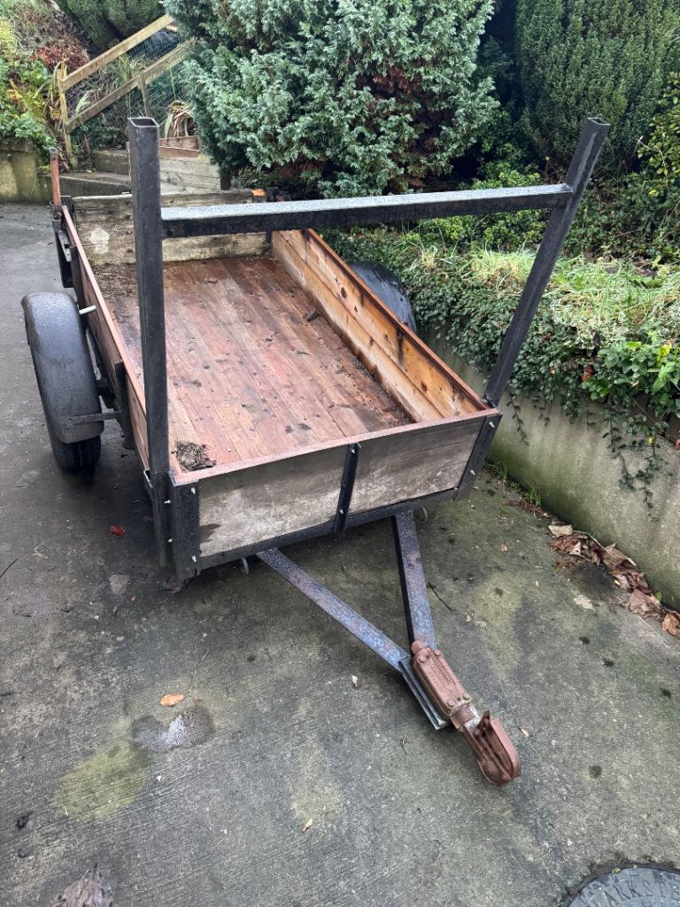 Very strong small car trailer