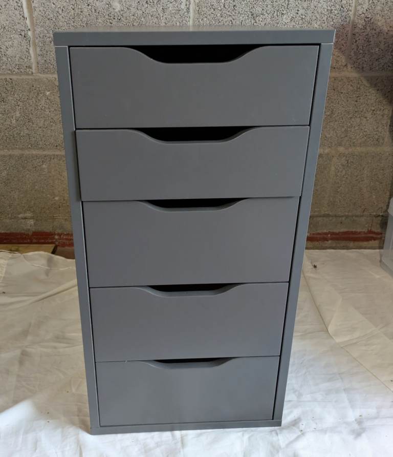 Ikea Alex Drawer Unit Grey