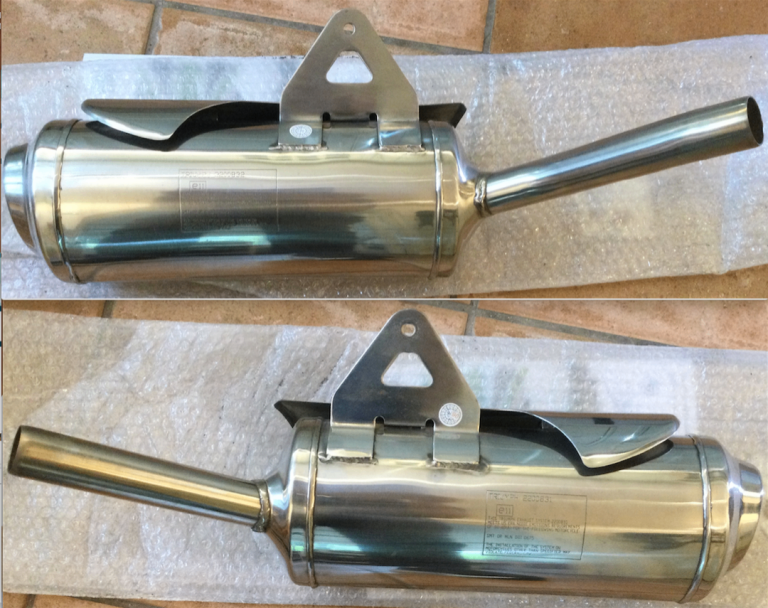 BIKERS! BRAND NEW ELLIPTICAL SILENCERs for TRIUMPH STREET TRIPLE/TRIPLE R: T2200831~T2200832 RHS~LHS