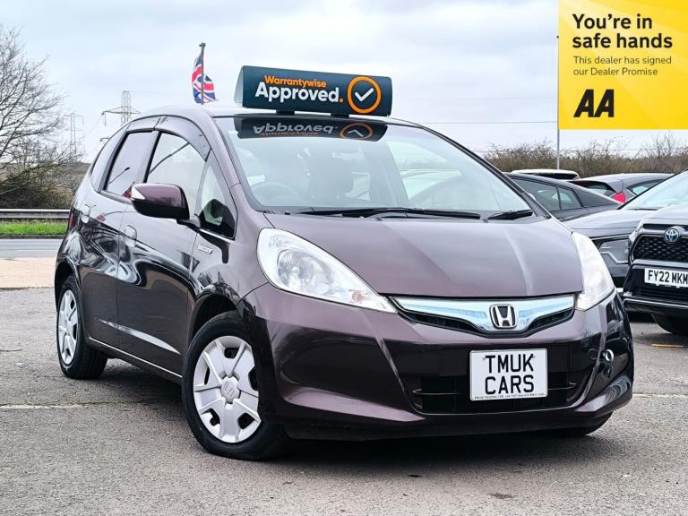 2012 Honda Jazz 1.3 Hybrid 5dr 5 Seats ULEZ Compliant Hatchback Petrol/Electric Hybrid Automatic