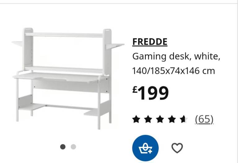 Ikea gaming desk