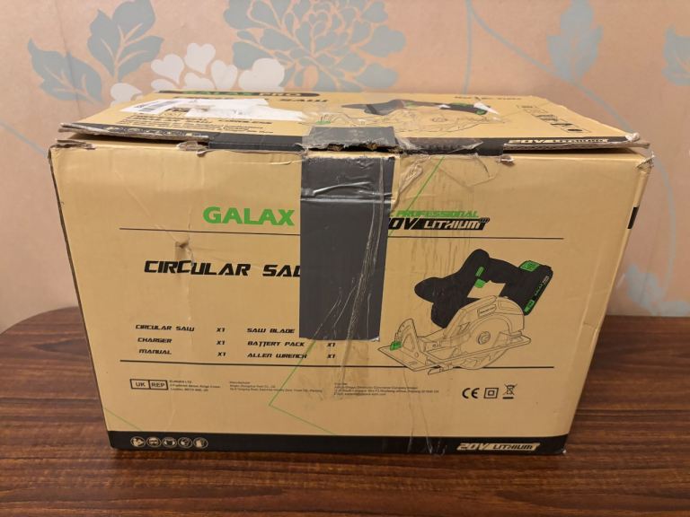 GALAX PRO Circular Saw, 140mm Cordless Circular Saw 1 Blade, P6