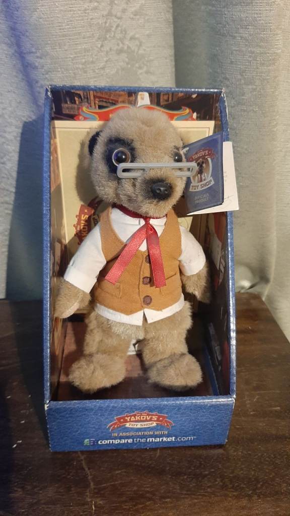 Soft Toy Meerkat Yakov
