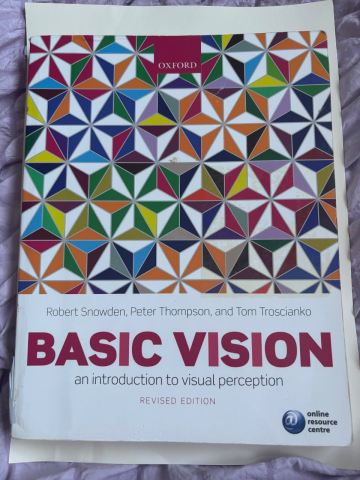 Basic Vision: An Introduction to Visual Perception – Revised