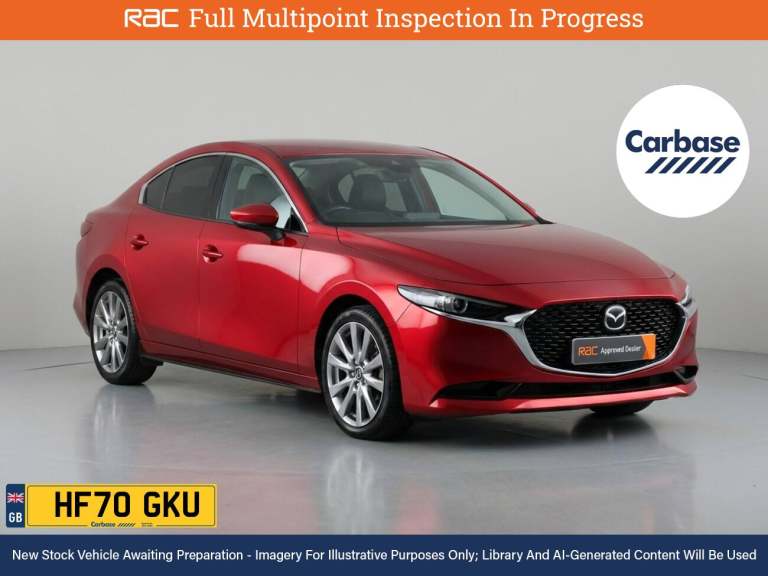 2020 Mazda Mazda3 2.0 SKYACTIV-X MHEV GT Sport Tech Saloon 4dr Petrol Auto Euro 6 (s/s) (180  Sal...
