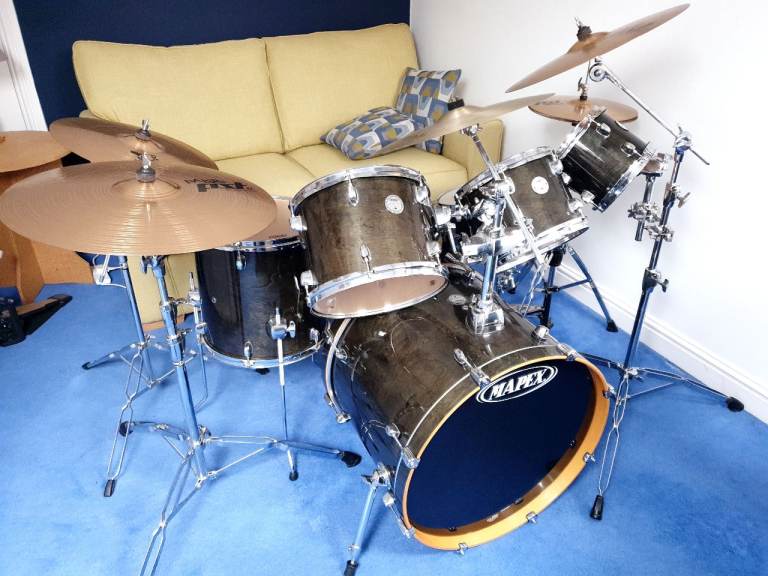 Mapex Horizon Complete Drum Kit with Bags and Sticks 