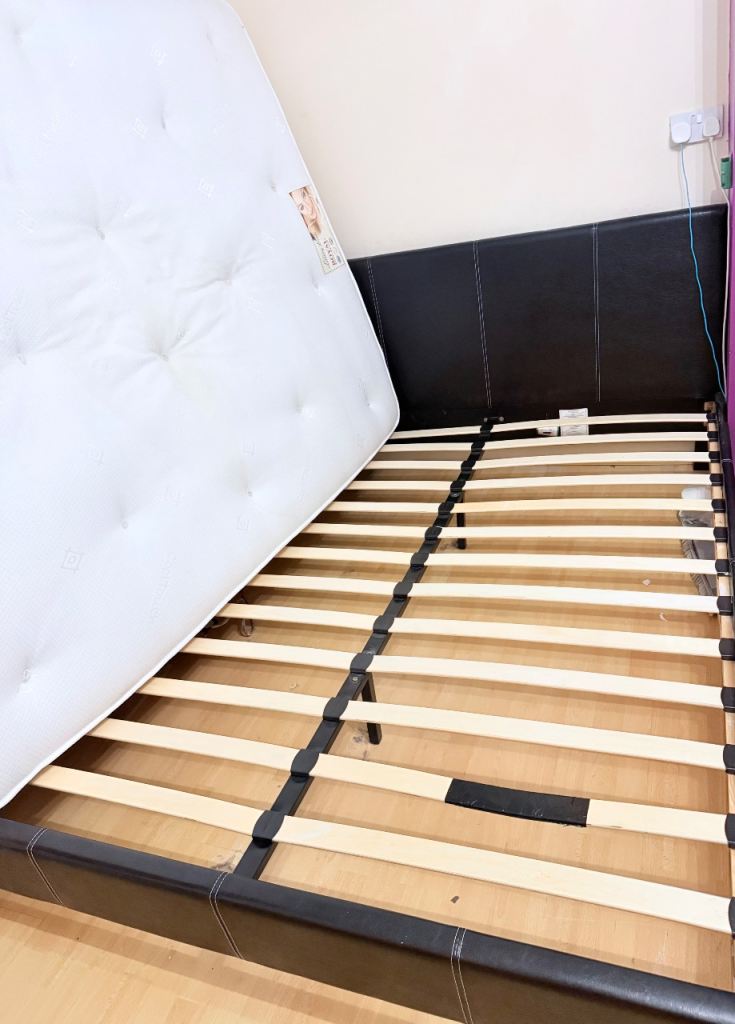 Free King Bed Frame with Mattress