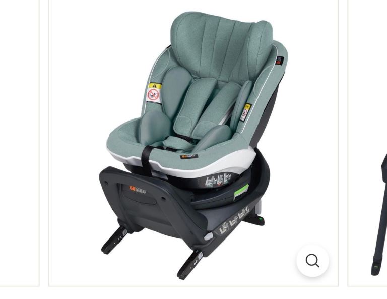  BeSafe iZi Turn i-Size Car Seat - Sea Green Melange