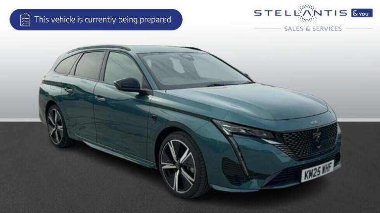 2025 Peugeot 308 SW 1.2 GT Estate 5dr Petrol Hybrid e-DSC6 Euro 6 (s/s) (136 ps) Estate Hybrid Au...