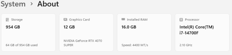 BARGAIN 28 THREADS DDR5 GAMING PC i7 14700f RTX 4070 SUPER VR 4K 16GB 1TB COMPUTER AI WORKSTATION