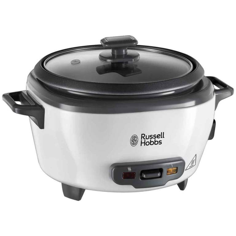 Russell Hobbs Rice Cooker - Black & White