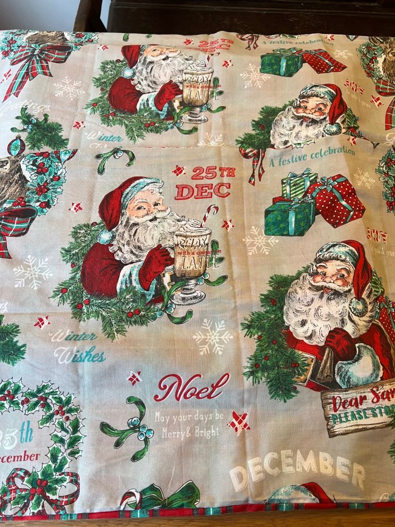 Christmas double duvet cover + pillowcases