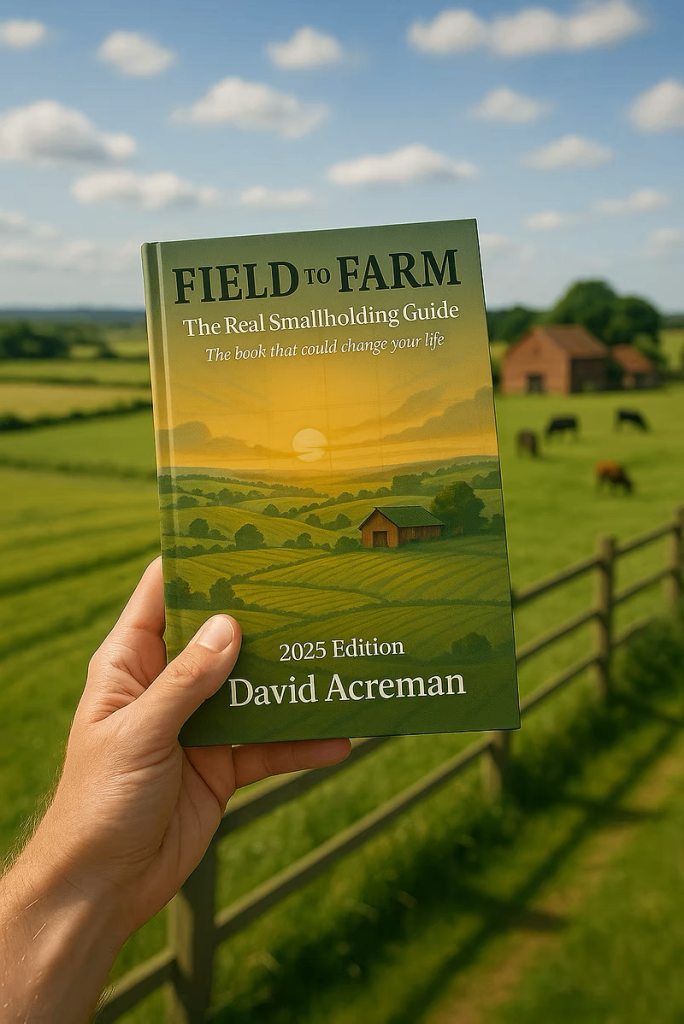 Field to Farm – UK Smallholding Guide, 2025 Edition Paperback – £34.99