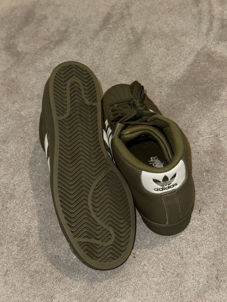 Adidas Pro Model Olive Green - Size UK 6