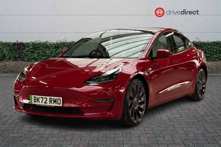 2022 Tesla Model 3 Performance AWD 4dr [Performance Upgrade] Auto SALOON ELECTRIC Automatic