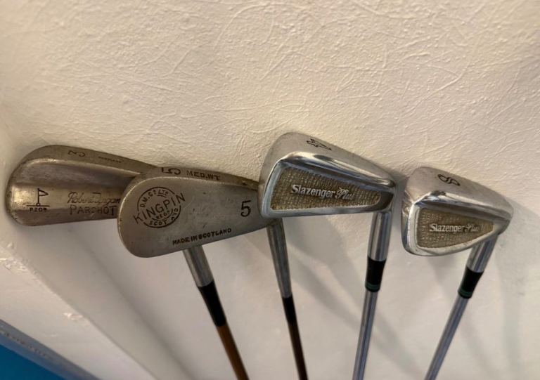 Vintage Golf Club Job Lot – Forgan, Kingpin, Slazenger, Ben Sayers – Scottish Clubs